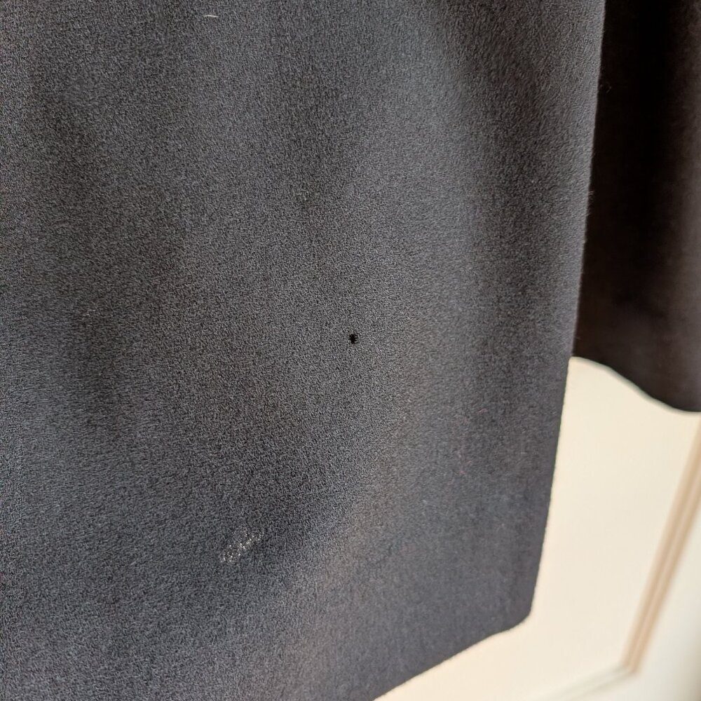 VTG Adolfo Sport wool crepe black skirt - Picture 6 of 17